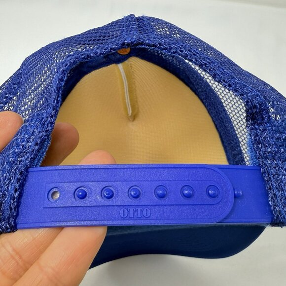 Vintage Otto Nintendo 8 Bit Game Themed Baseball Hat Pixel Trucker Mesh SnapBack - Picture 8 of 12